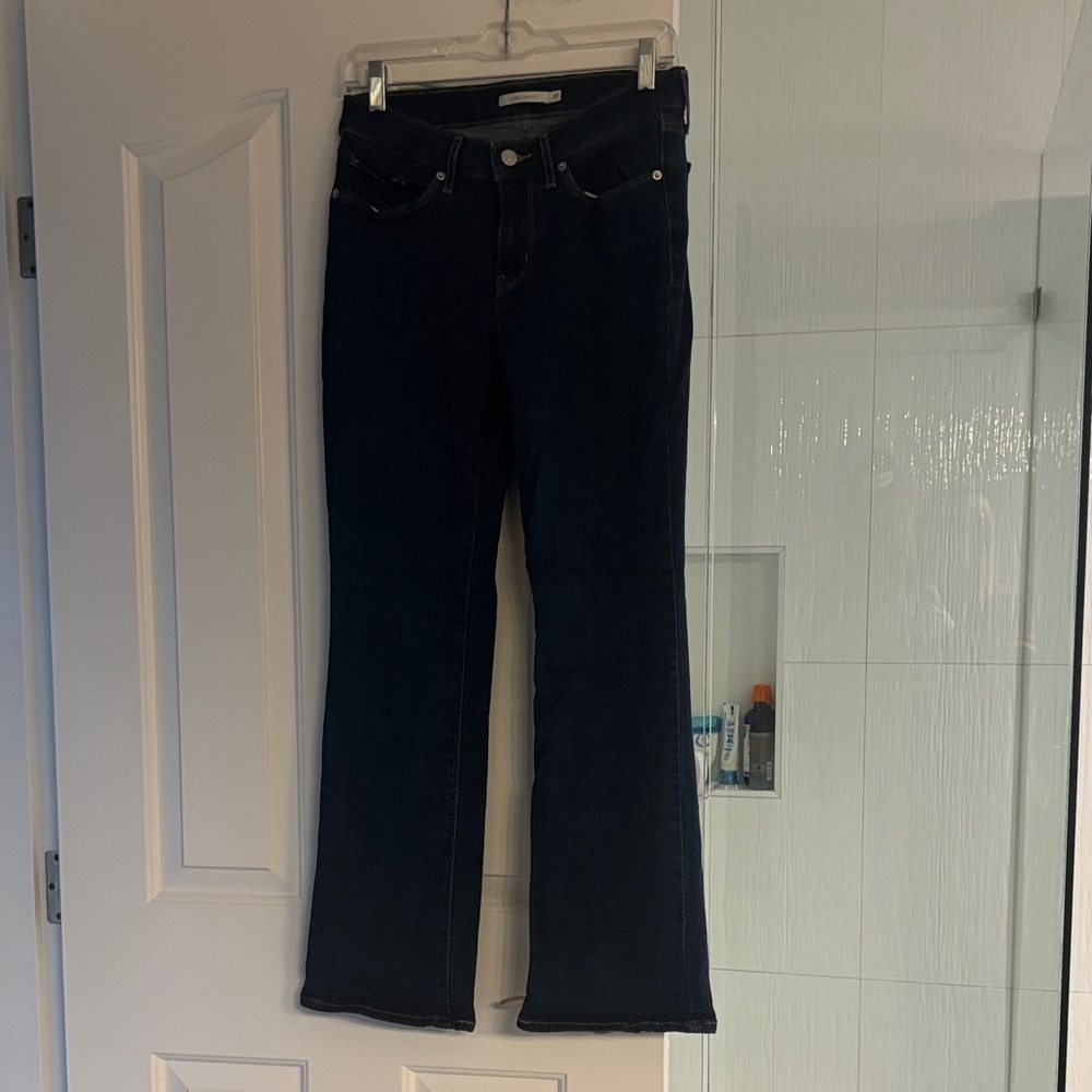 Levi's Dark Blue Boot Cut Jeans